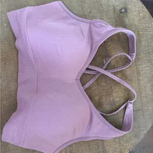 PINK Victoria's Secret Mauve Sports Bra